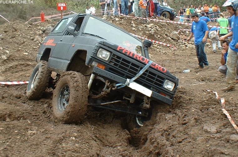 Nissan Patrol en trial 4x4